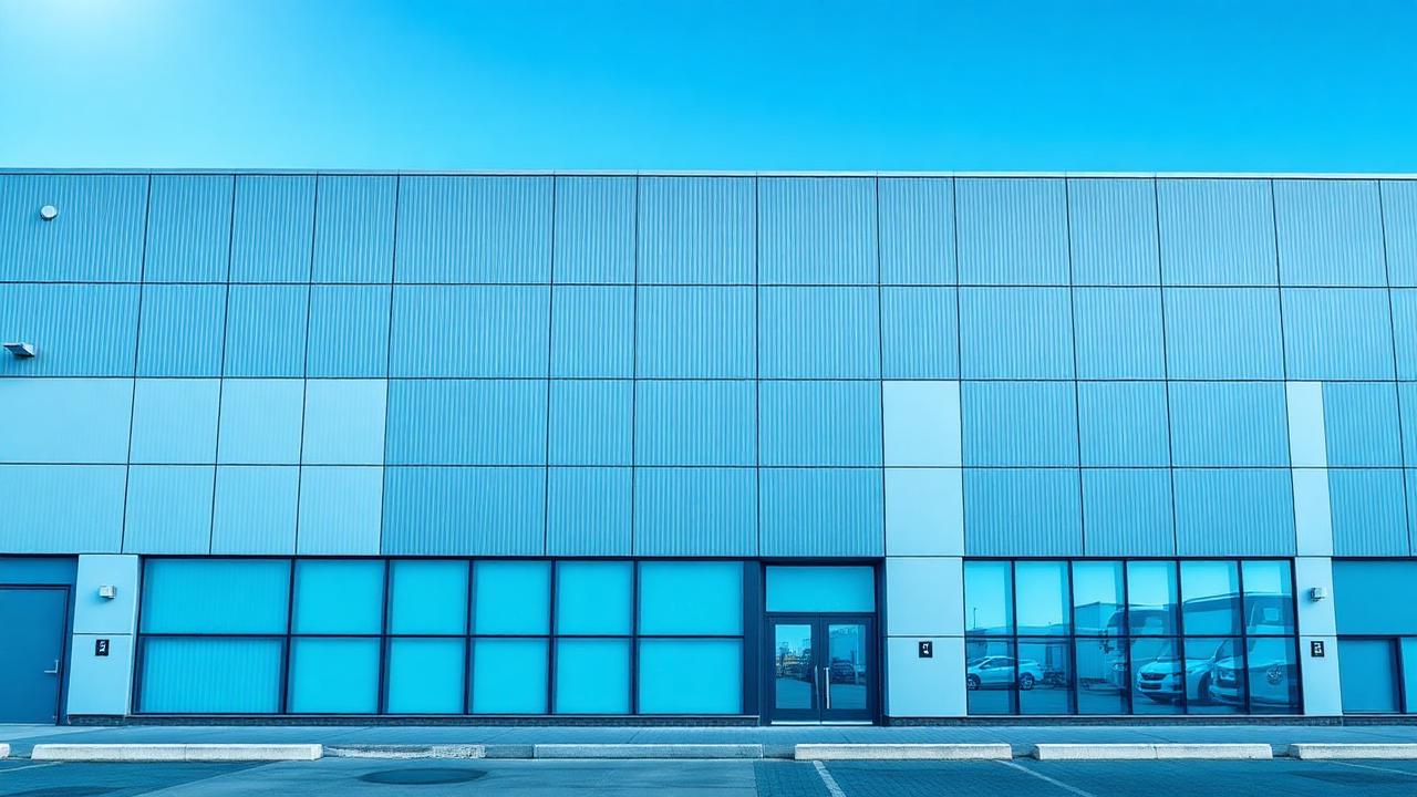 Diseño y ejecución de fachadas industriales